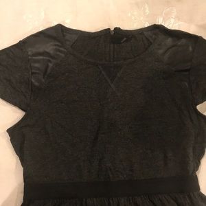Cute Eric + Lani Charcoal Grey Dress